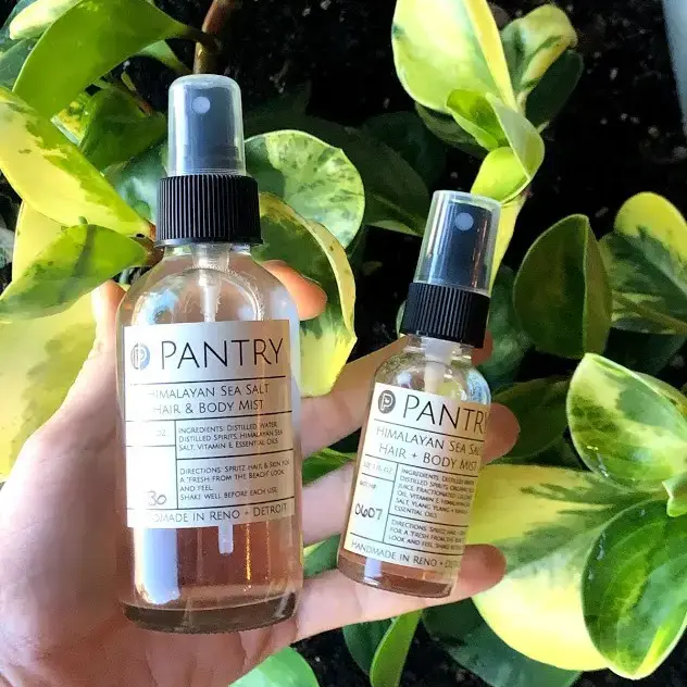Pantry Products - Skin, Body, + Wellness - Wholesale Face & Body Mist/Water - Himalayan Sea Salt Hair & Body Mist - Beachy Hair Waves1