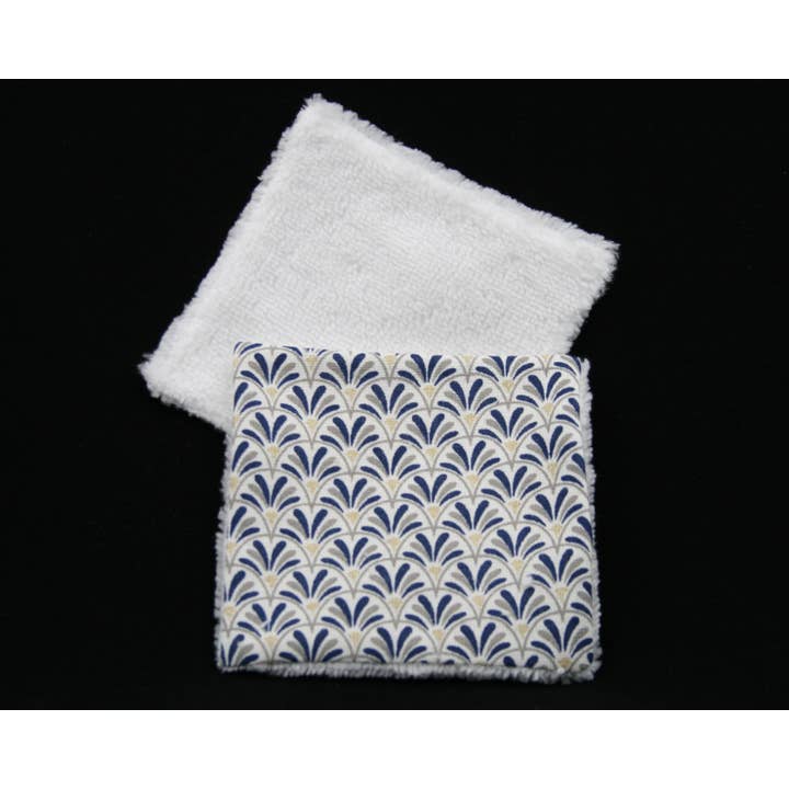 Blue Fan Desmaquillante Algodón para venta al por mayor de Du fil à l'âme