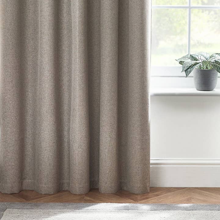 Dawn 100% Blackout Thermal Eyelet Curtains Grey for wholesale on Faire3