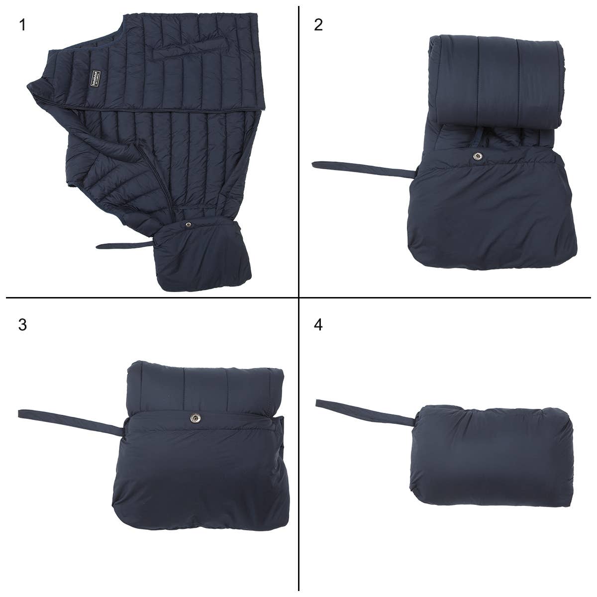 Rokka & Rolla - Wholesale Outerwear Vest - Men's - Men's Packable Puffer Vest Warm Sleeveless Jacket10