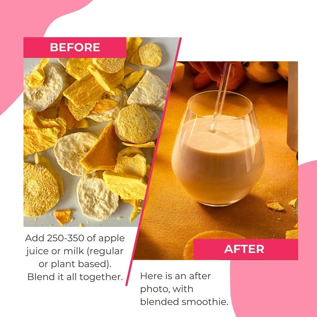 NutriBoom - Wholesale Powdered Health Drink - Freeze Dried Smoothie Mix Glory - ready to blend1