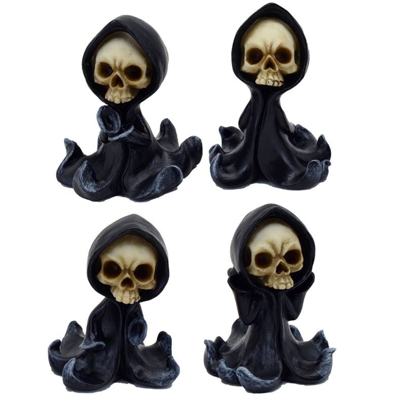 Puckator Ltd - Wholesale Ornament - The Reaper Mini Skull0