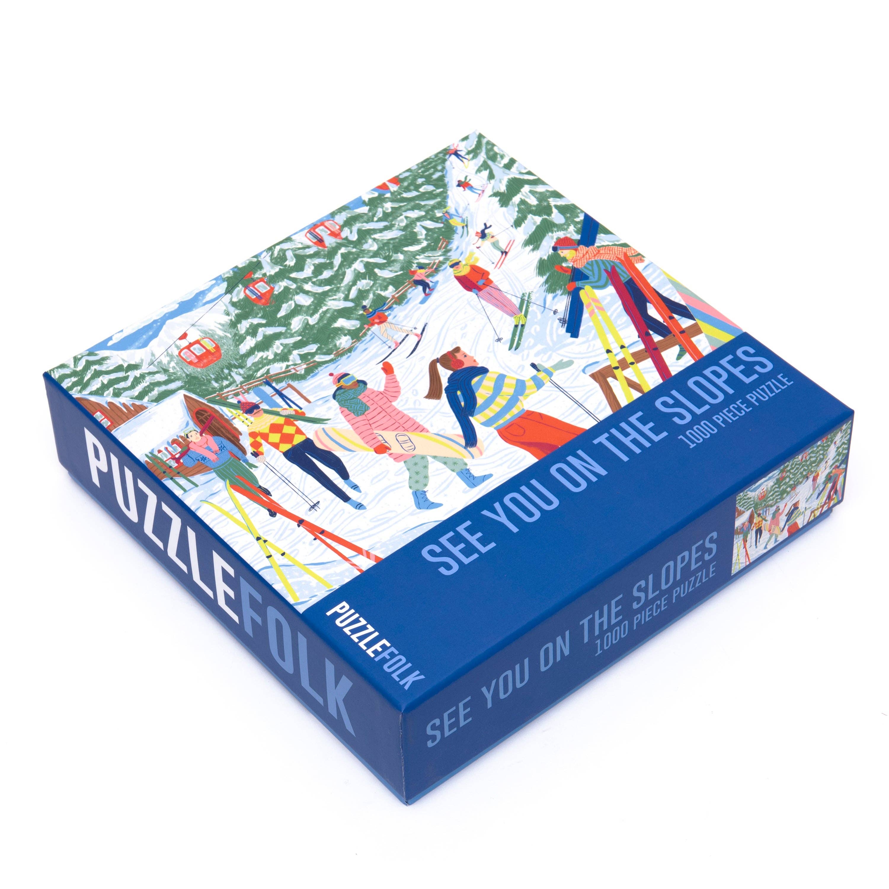 Puzzlefolk - Wholesale Puzzle - Adult - See You On the Slopes Ski Puzzle1