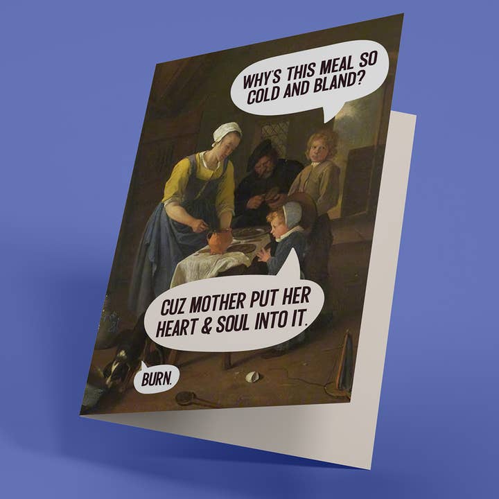 Frío y Soso - Divertida, Tarjeta del Día de la Madre para venta al por mayor de Squirrel Friend Gifts