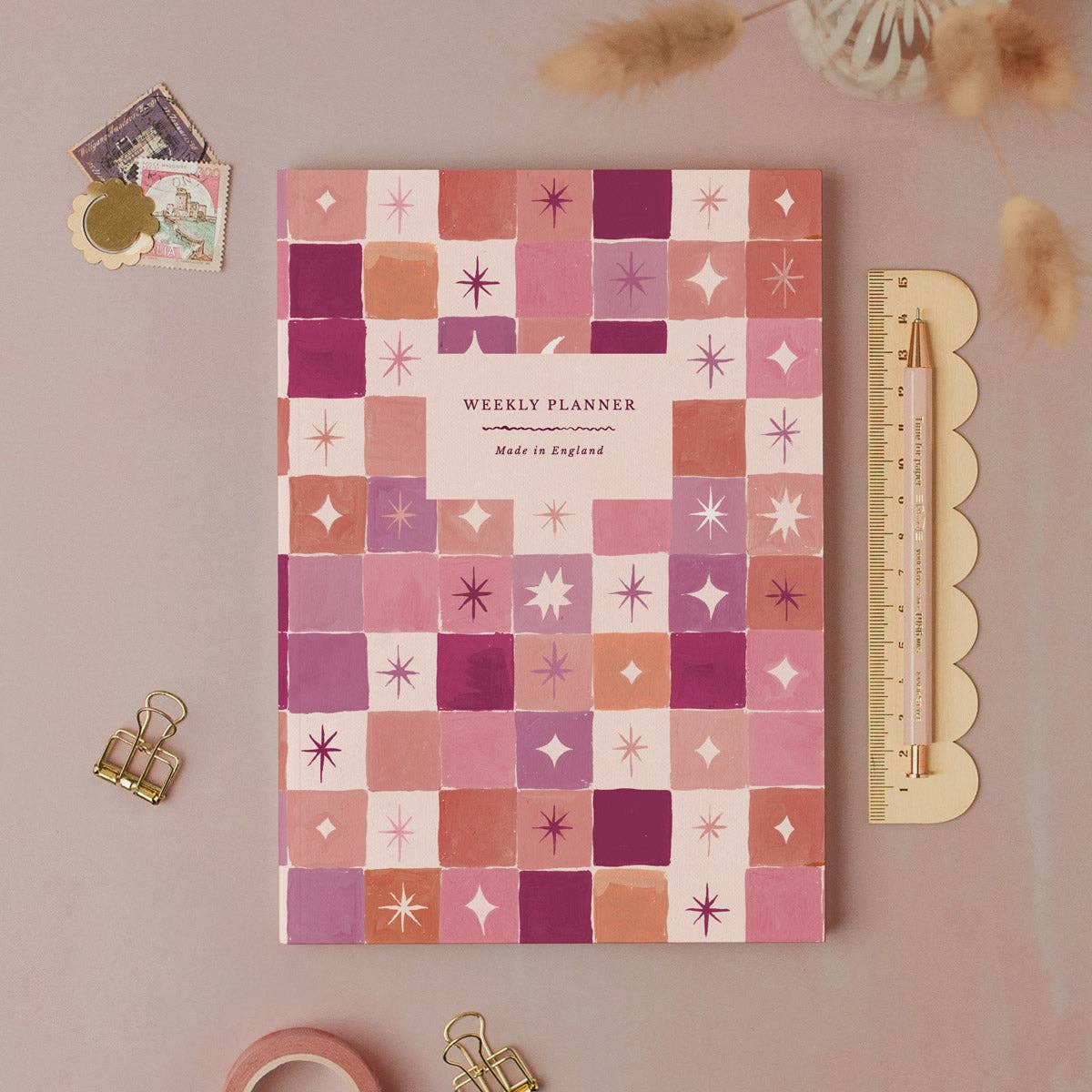 Sister Paper Co. - Wholesale Planner - Dream Quilt Weekly Planner | Undated Weekly Organiser