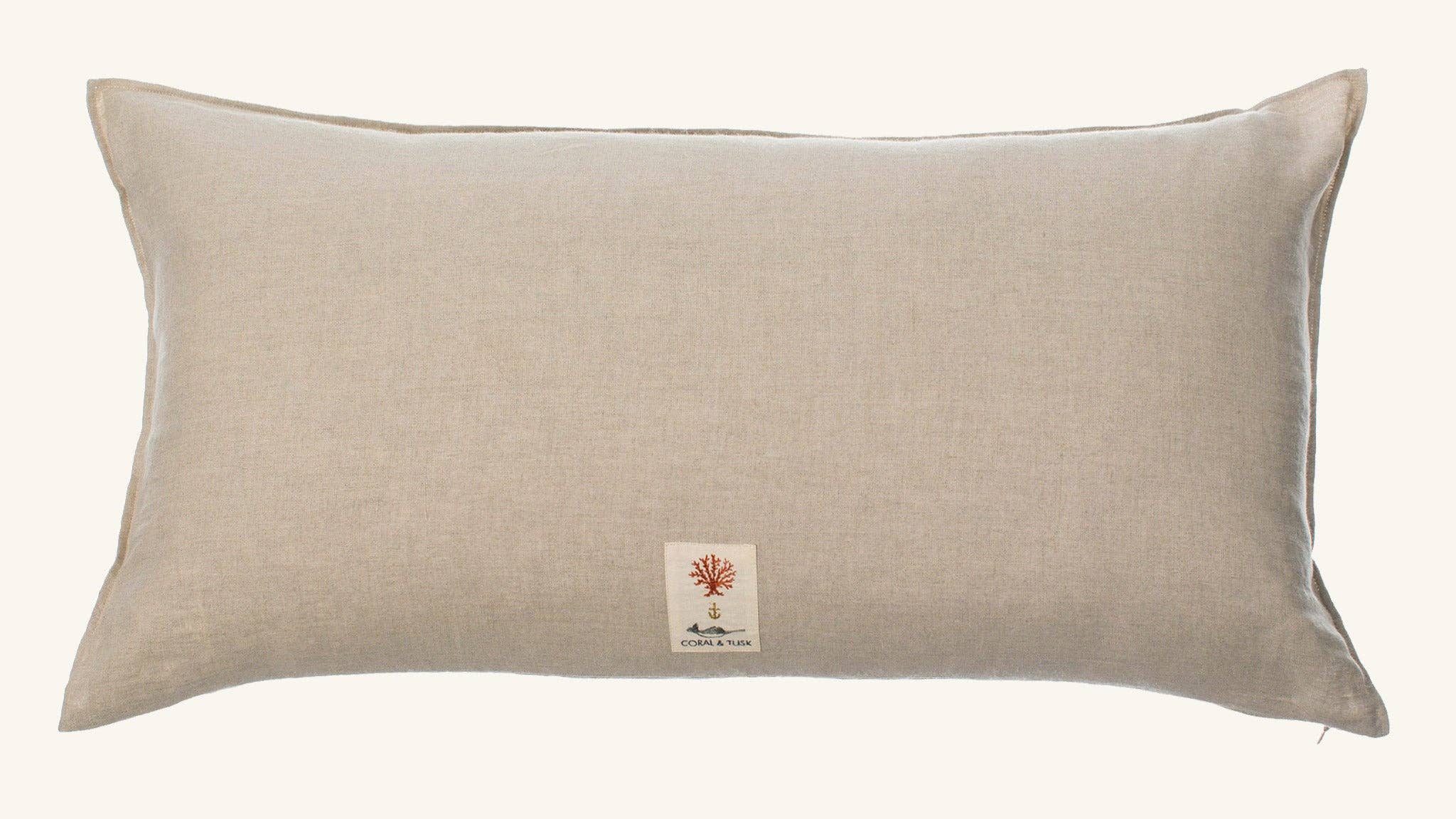 Coral & Tusk - Wholesale Lumbar Pillow - Large Feathers Lumbar7
