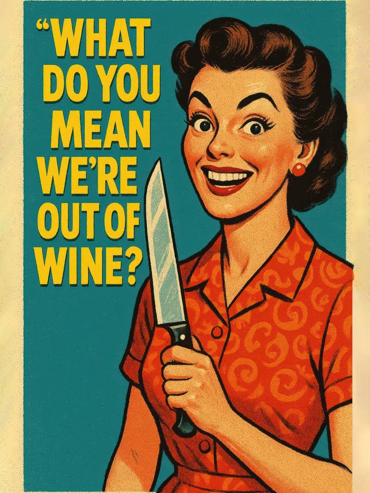 ¿Cómo que nos hemos quedado sin vino? para venta al por mayor de Animato