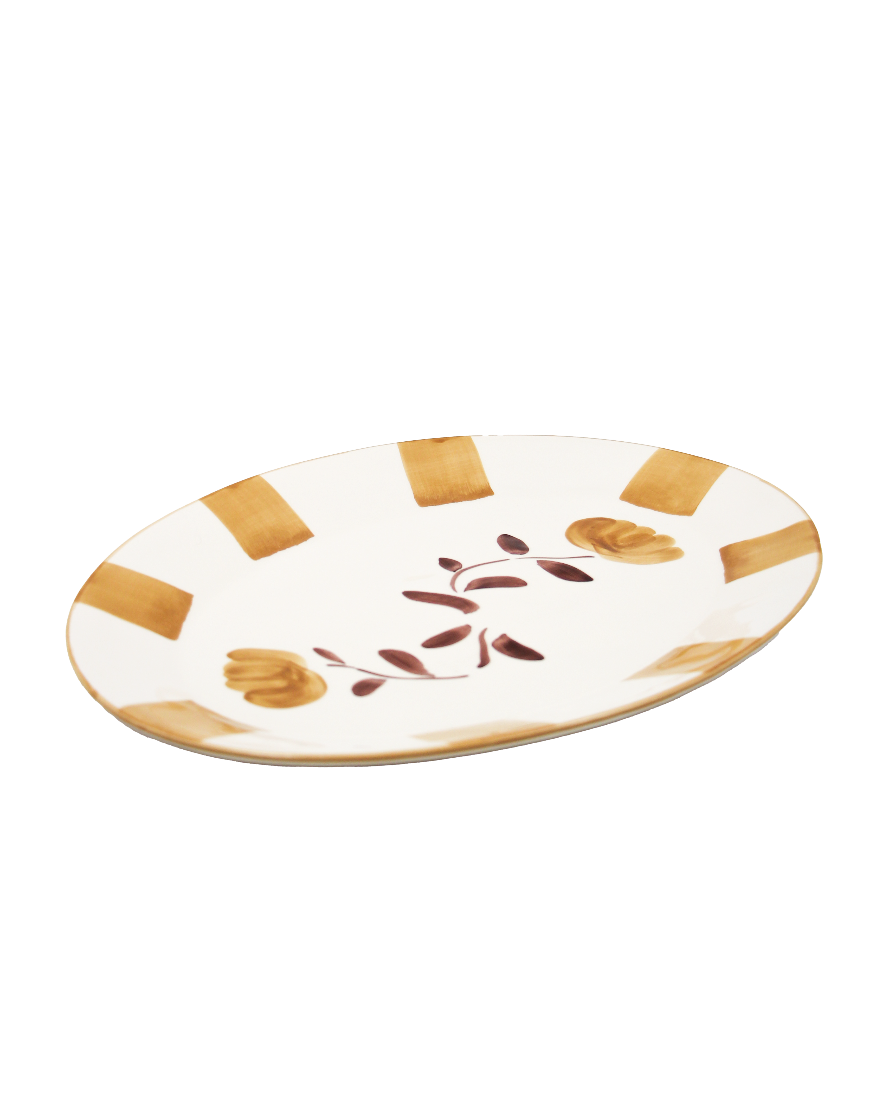 Pó de Barro - Wholesale Flatware Serving Piece - Dolce Latte Ceramic Serving Platter1