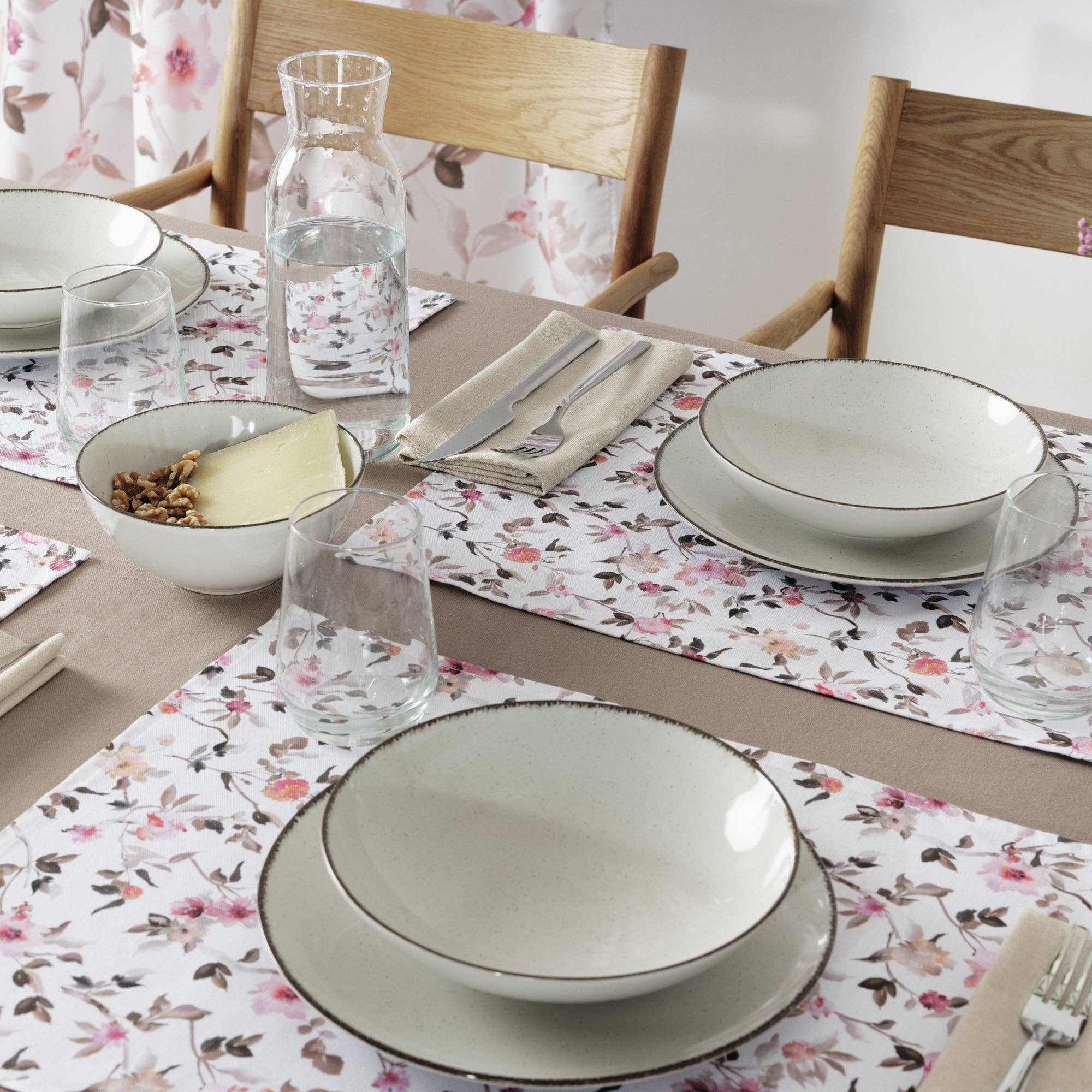 SG HOGAR – Engroshandel Dug – Glat dug 100% linnedug Brun6