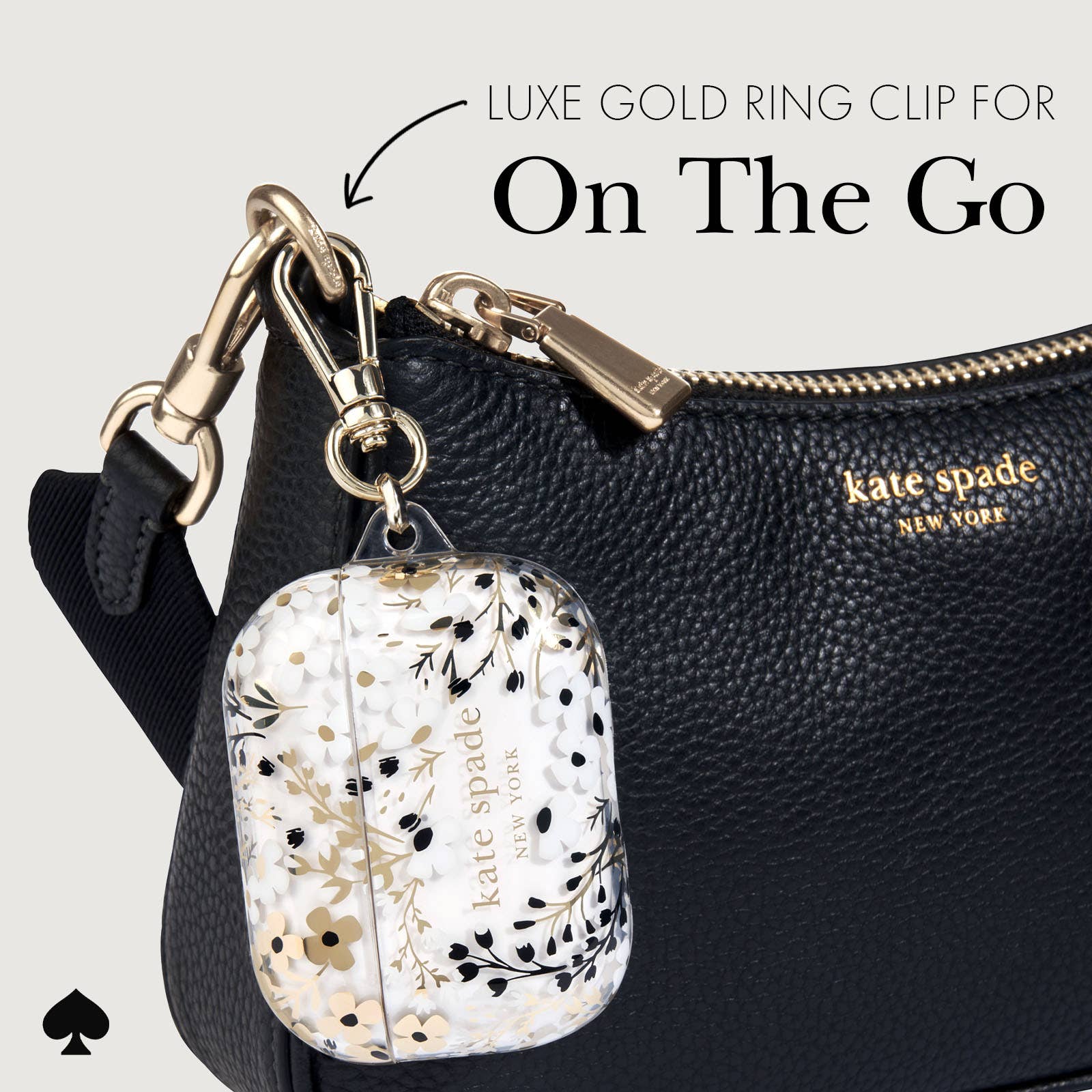 Case-Mate - Wholesale Earphone/Headphone Case - Women's - kate spade new york AirPods Pro Multi Floral Black & White3