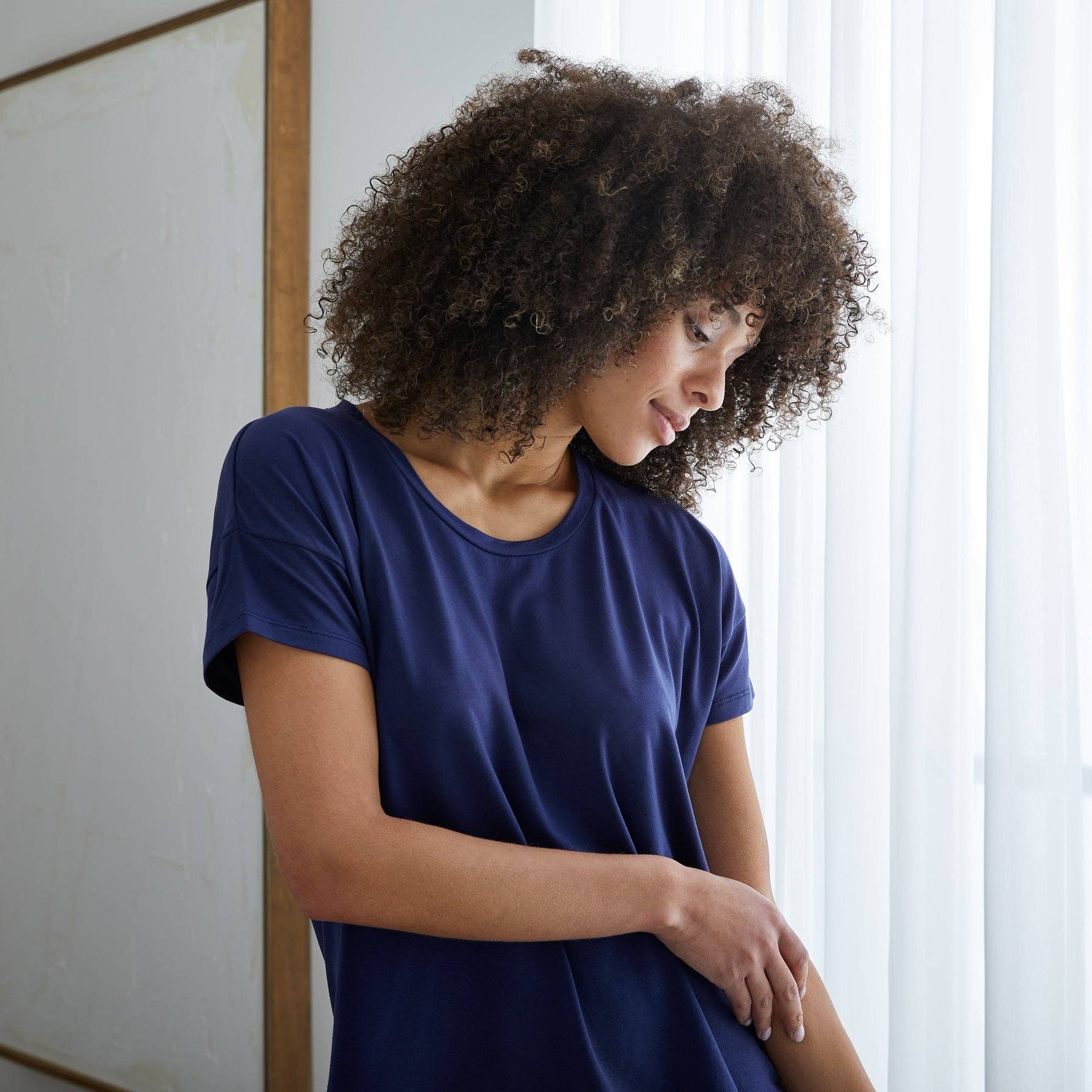 SIJO - Wholesale Lounge Top - Women's - SoftStretch Short Sleeve Tee16