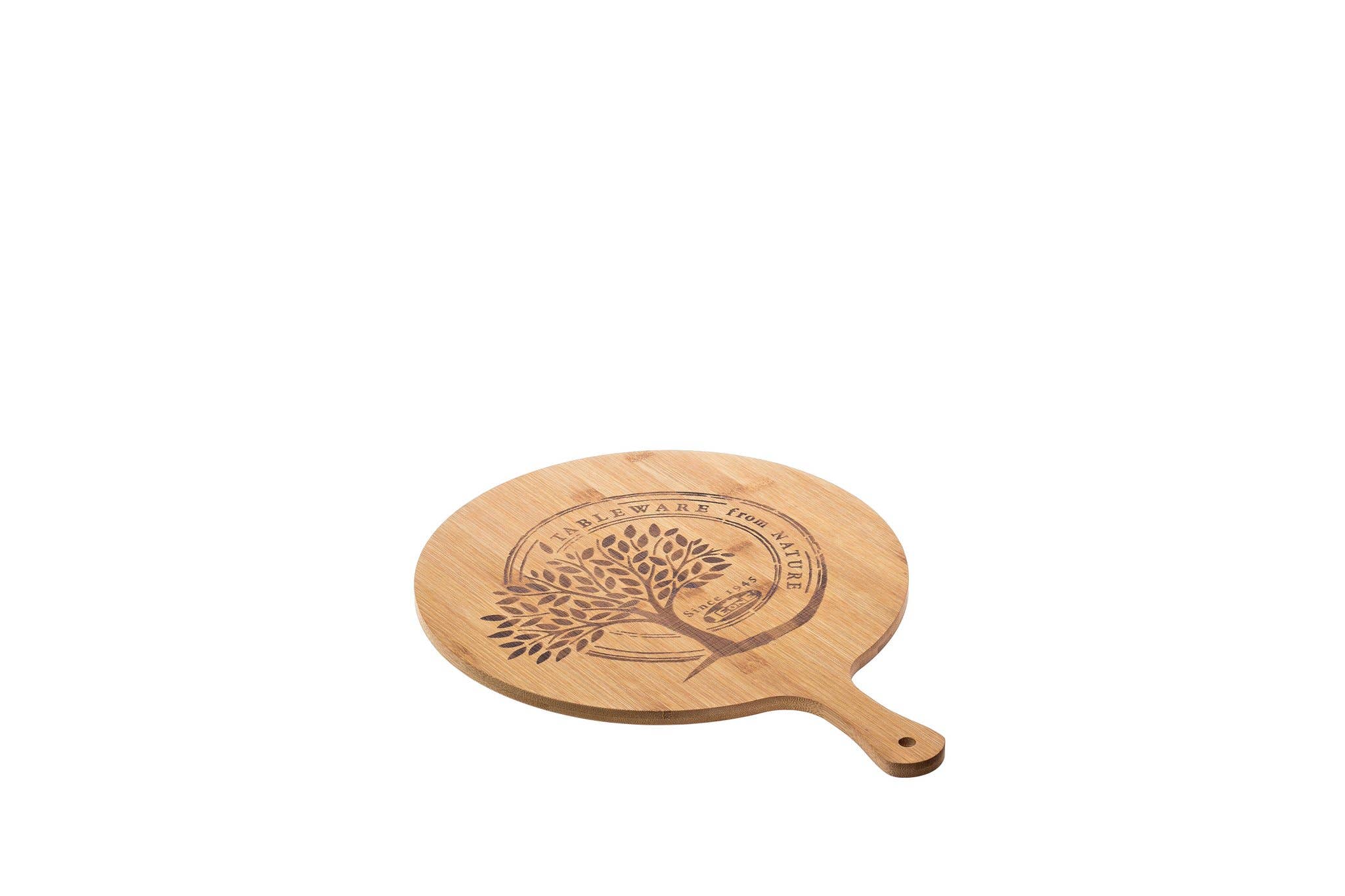 Jaspers Tabletop - Wholesale Cutting Board - Round Cutting Board 25 Cm Bamboo0