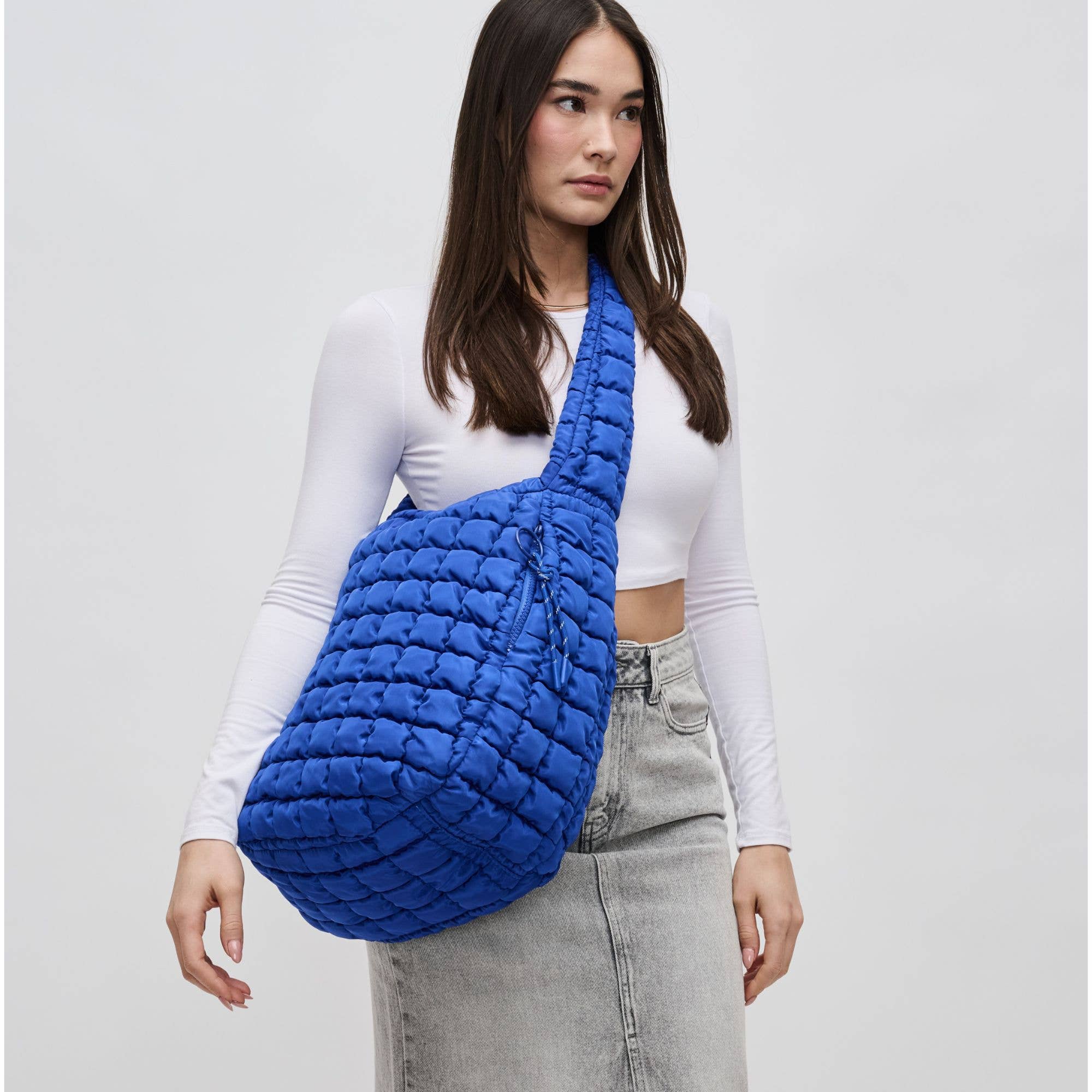 Sol and Selene – Bolsa de ombro – Mulher por atacado – Revive - Bolsa Hobo acolchoada de náilon58