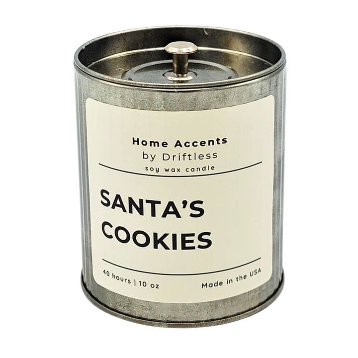 Santa's Cookies Wholesale Christmas Candles - Holiday Decor for wholesale by Home Accents By Driftless