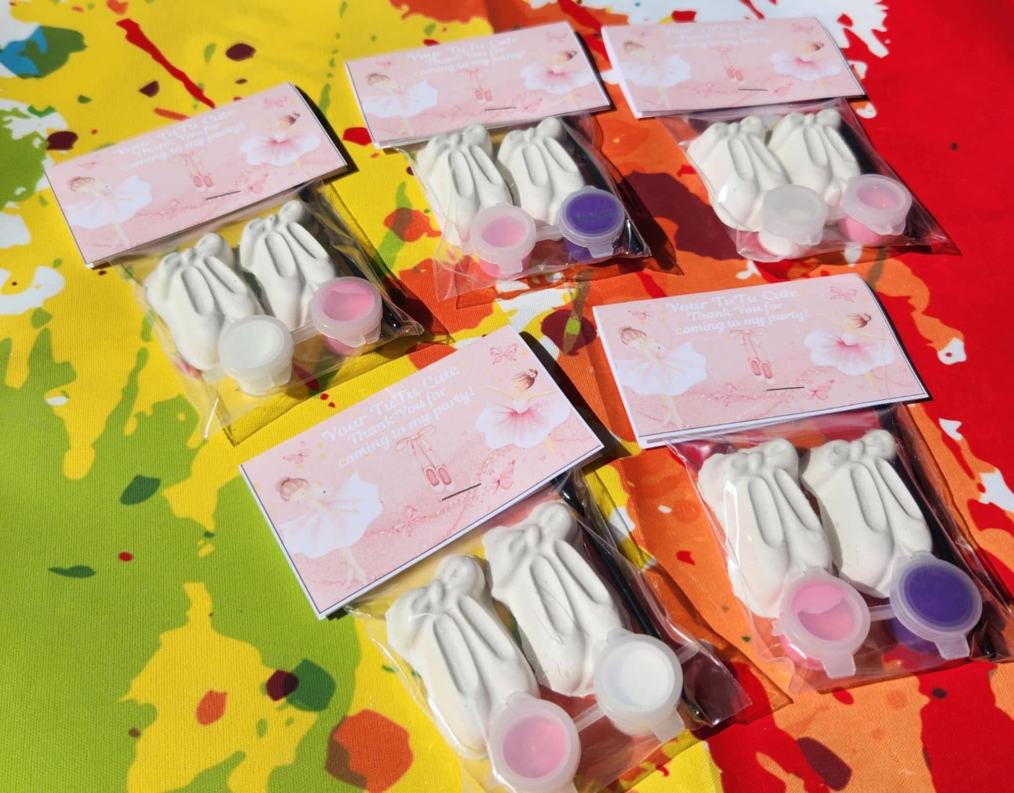 Snazzy Crayons - Vente Kit de bricolage – enfant - Kits de peinture sur plâtre à thème ballerine pour enfants | Peinture DIY2