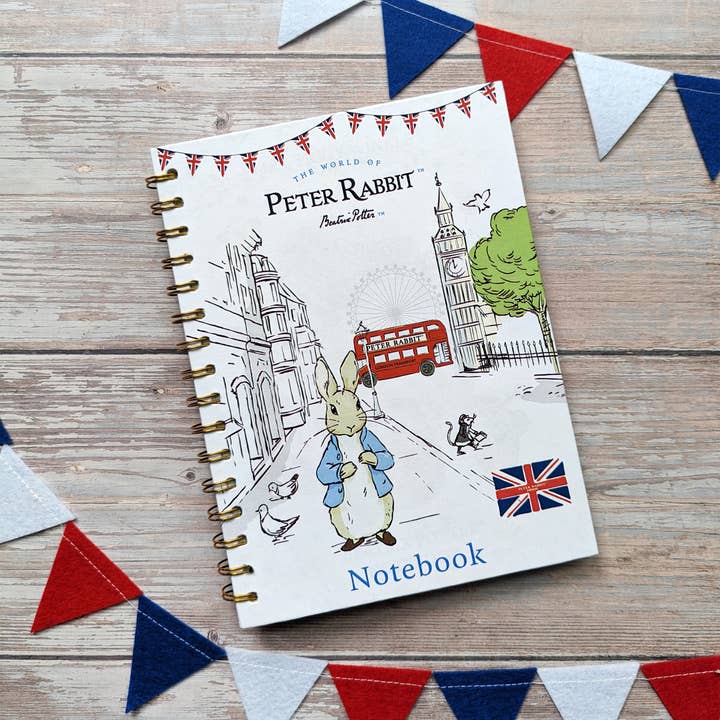 Robert Frederick Ltd - Vente Cahiers - Carnet A5 Peter Rabbit câblé avec intercalaires — Out & About Design2