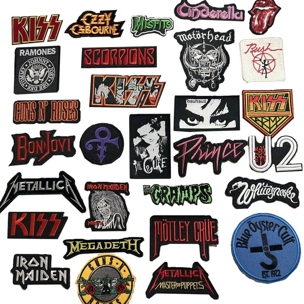 Fresh Prints of CT - Wholesale Patch - Best Selling Band / Music Pop Culture Patches13