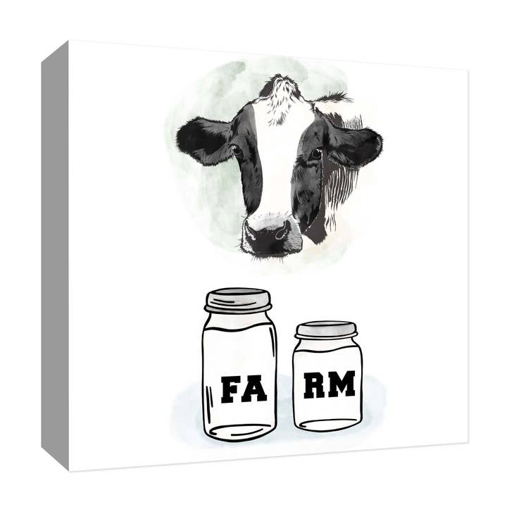 Farm Ii Décoration murale sur toile 22 x 22 po pour la vente par PTM Images