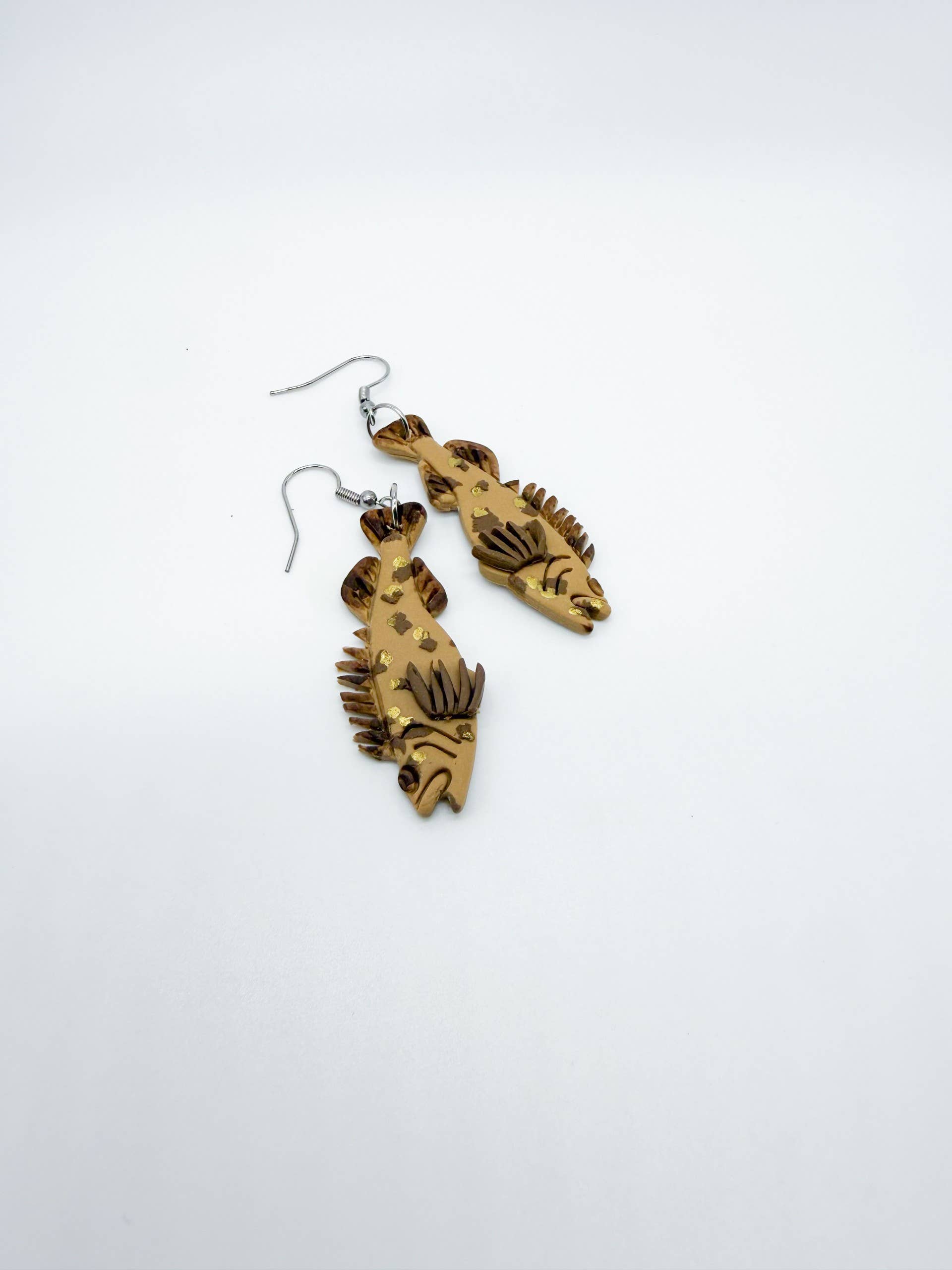 Wild Coho Clay - Wholesale Dangle Earrings - Lingcod Earrings