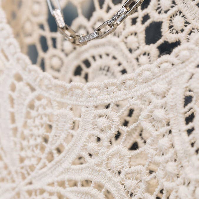 HIDDENBRAND - Wholesale T-Shirt - Women's - Bohemia Crochet Lace bell flare sleeve tee top cover up9