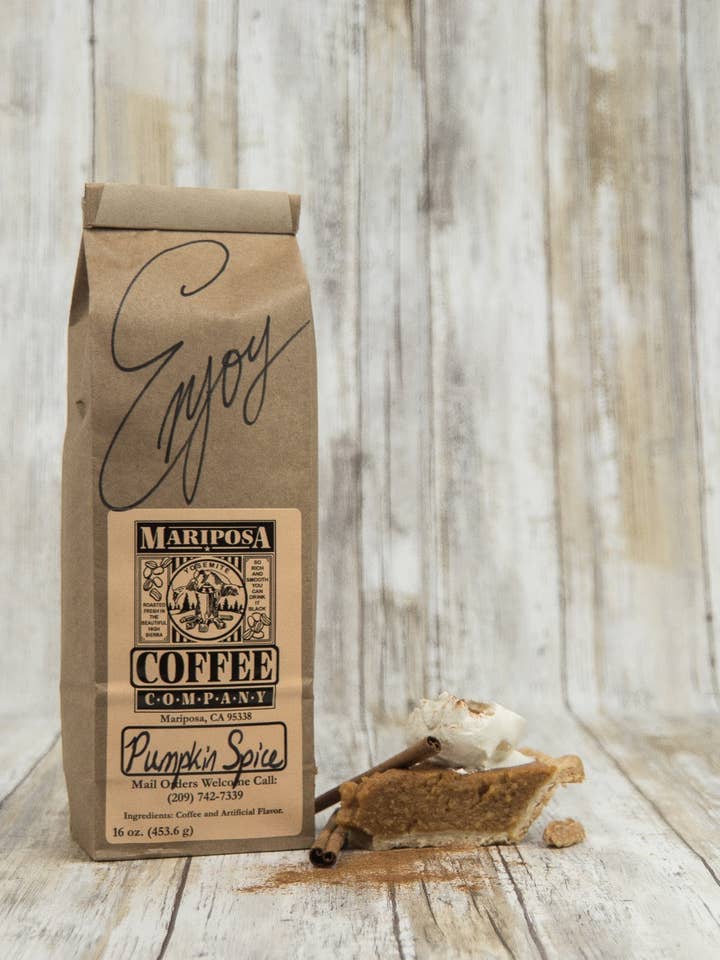 Pumpkin Spice for wholesale by Mariposa Coffee Roastery