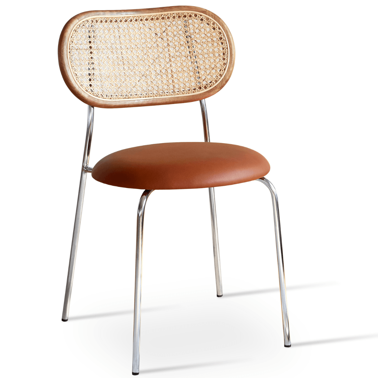 Your Bar Stools - Vente Chaises - Chaise de salle à manger cannée | Chaises de salle à manger en métal Seneca2