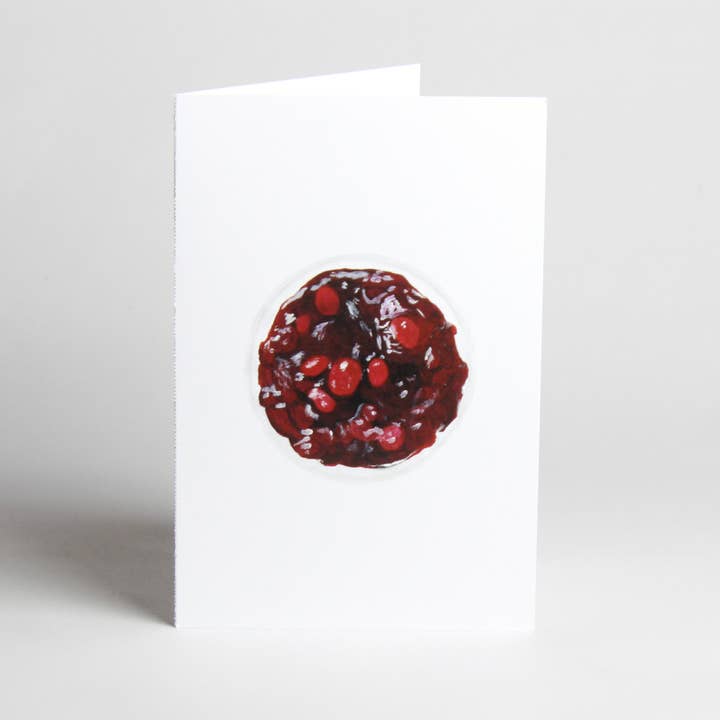 Carte de sauce aux canneberges pour la vente par Happy Cooking Cards