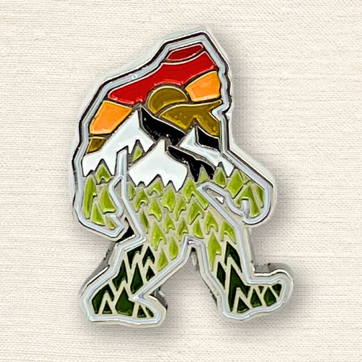 Northern Icons Canada – wholesale Nål och knapp för kavajslag – Vildmarkens Ande Emaljpin0