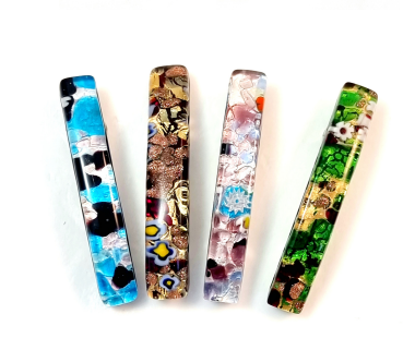 Alice Sturzinger LLC – Großhandel Haarspange – Damen – Murano-Glas-Haarspange - Mehrfarbige Optionen3