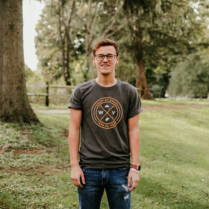 Loving WV - Wholesale Screen Printed T-Shirt - Unisex - WV Seal Shirt2