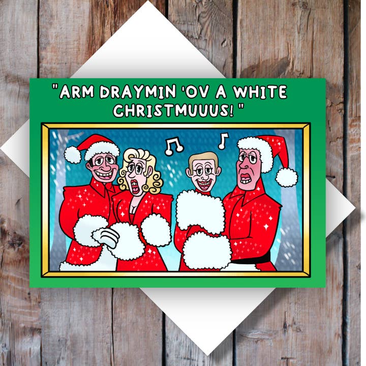 Braço Draymin de um Natal Branco! por atacado de Black Country Cards