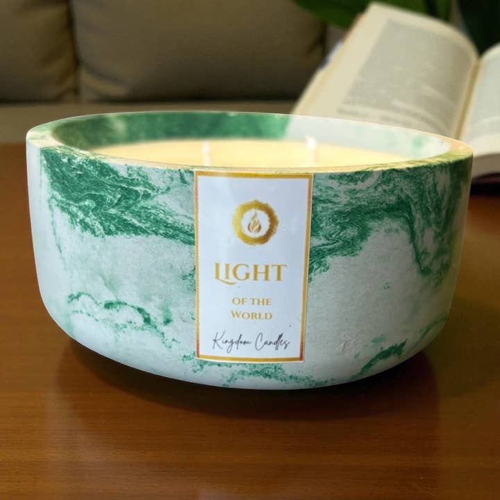 Burning Bush | Scented Coconut Wax Candle 8 oz for wholesale by Light of the World Candle Studio