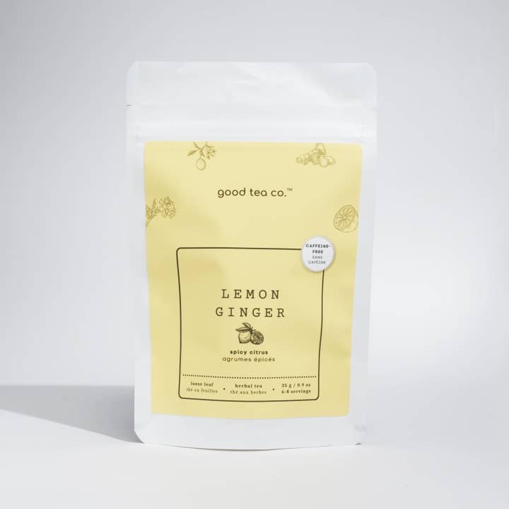 Good Tea Co. - Wholesale Loose Tea - Lemon Ginger - Loose Leaf Herbal Tea2