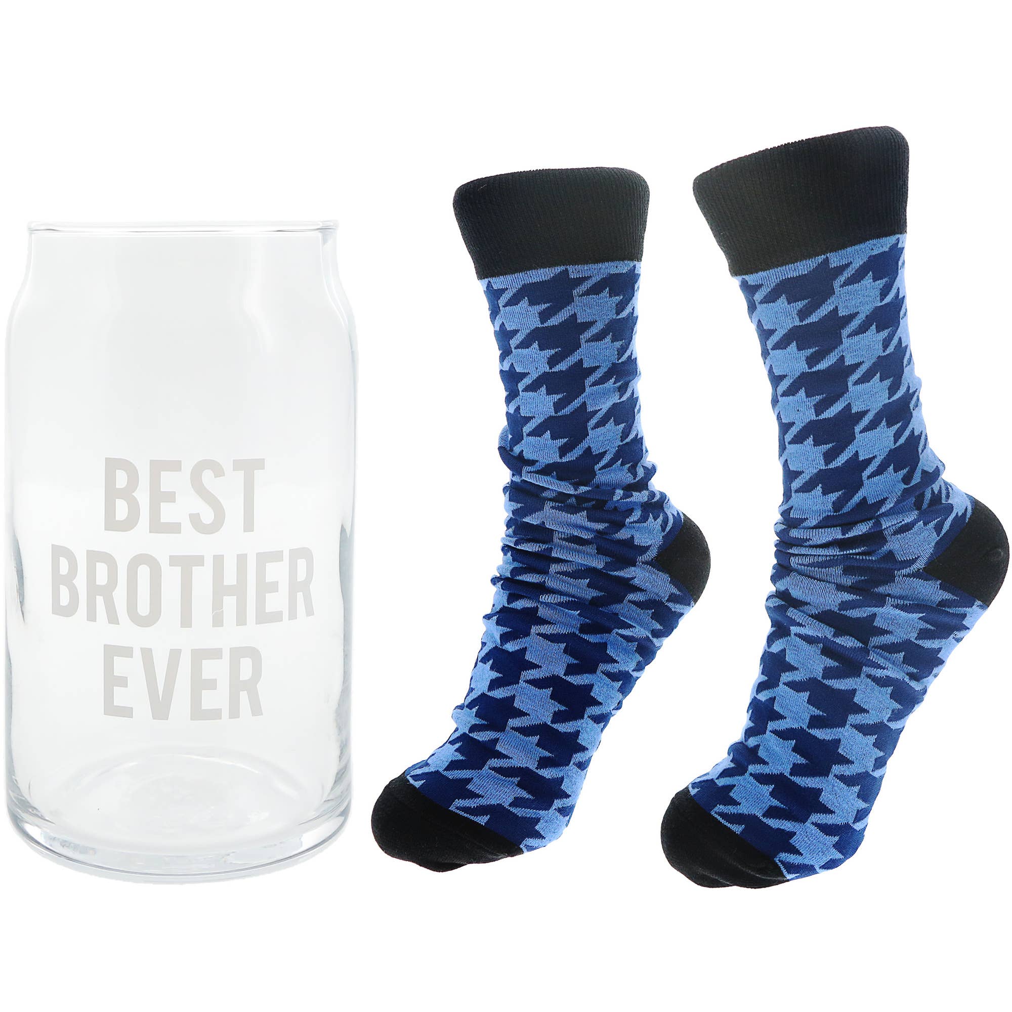 Pavilion - Wholesale Beer Glass/Mug - Best Brother - 16 oz Beer Can Glass and Sock Set2