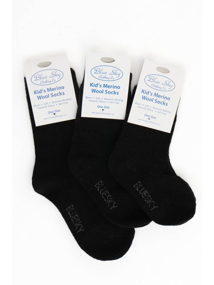 Blue Sky Clothing Co LLC – Meias - Crianças por atacado – Meias de Lã Merino para Alfabetização dos Pequenos12