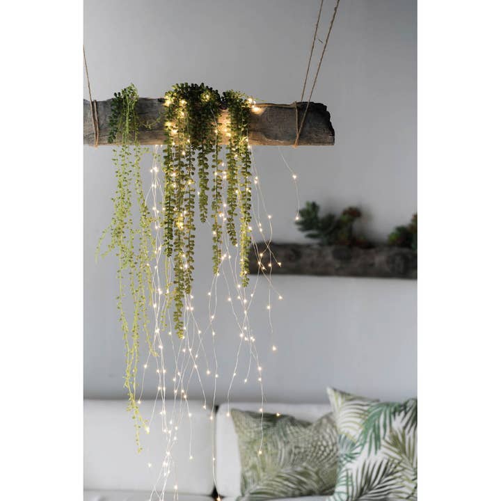 A&B Home Group Inc. - Wholesale Plant pot - 20.5x5.5x4" Rustic Timber Cement Planter3