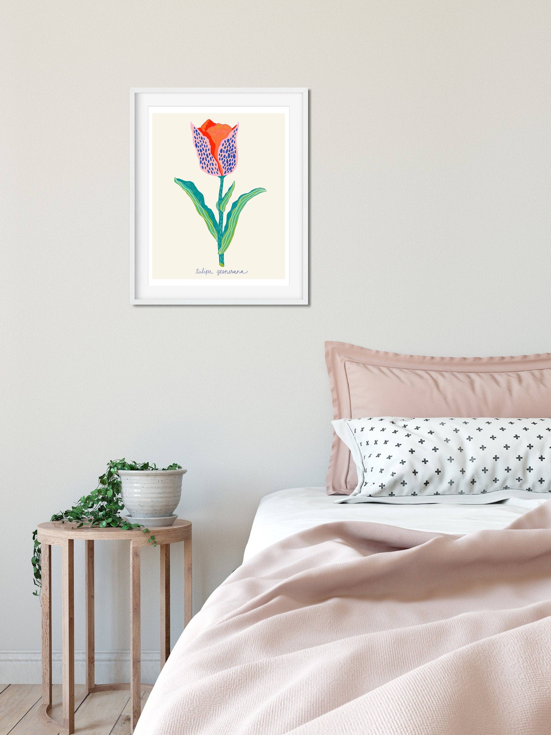 Dream Folk Studio - Wholesale Art Print - Tulip Botanical - Art Print1