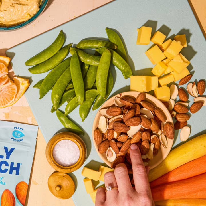 Daily Crunch - Wholesale Nuts - Unsalted Sprouted Almonds, 4oz Pantry Bag5