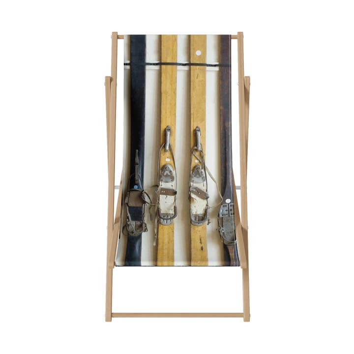 Tumbona de esquí vintage antigua para venta al por mayor de Coast and Valley