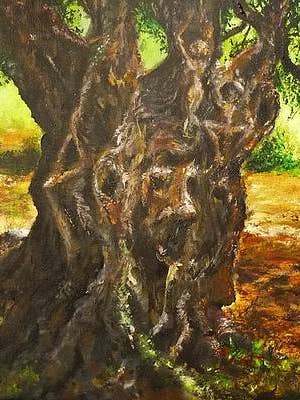 Olive Tree Rooted 1 for wholesale by Lizzy Forrester Fine Art