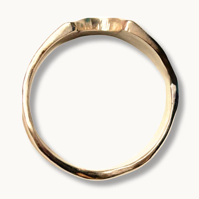 Gold Valeria Ring for wholesale by fortenna