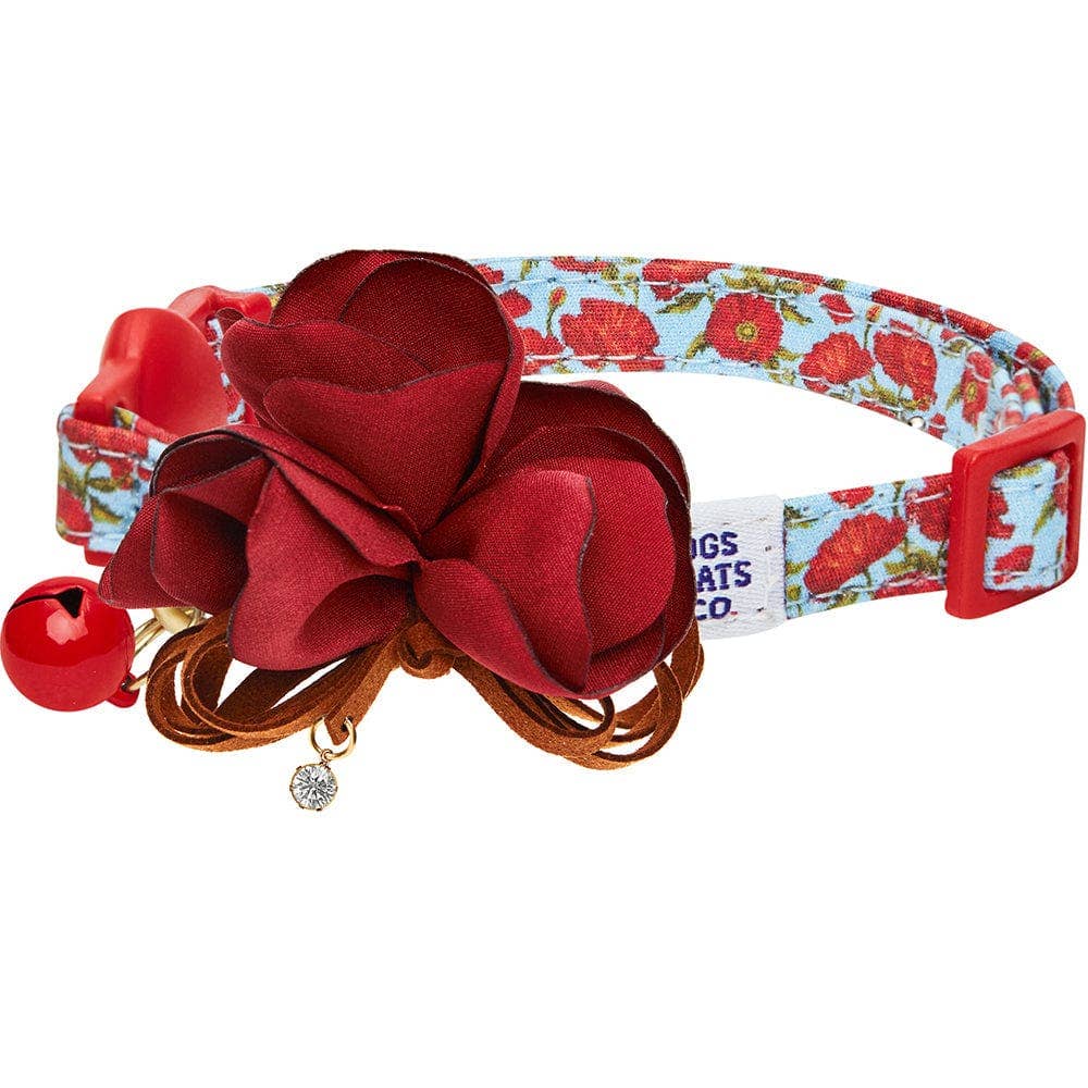 Blueberry Pet – wholesale Pet collar – Cat – Dogs & Cats & Co. A Scent of Spring Balloon Flower Cat Collar24