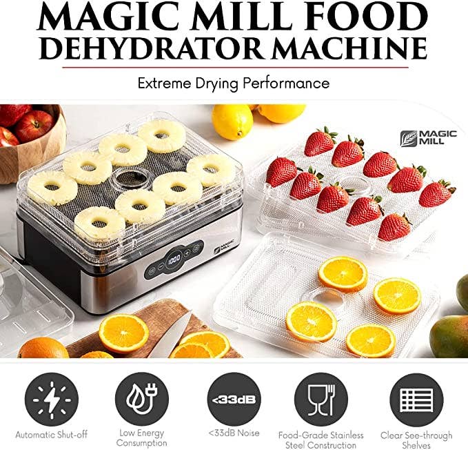Alpine - Wholesale Kitchen Appliance - Magic Mill Food Dehydrator Machine MFD-50002
