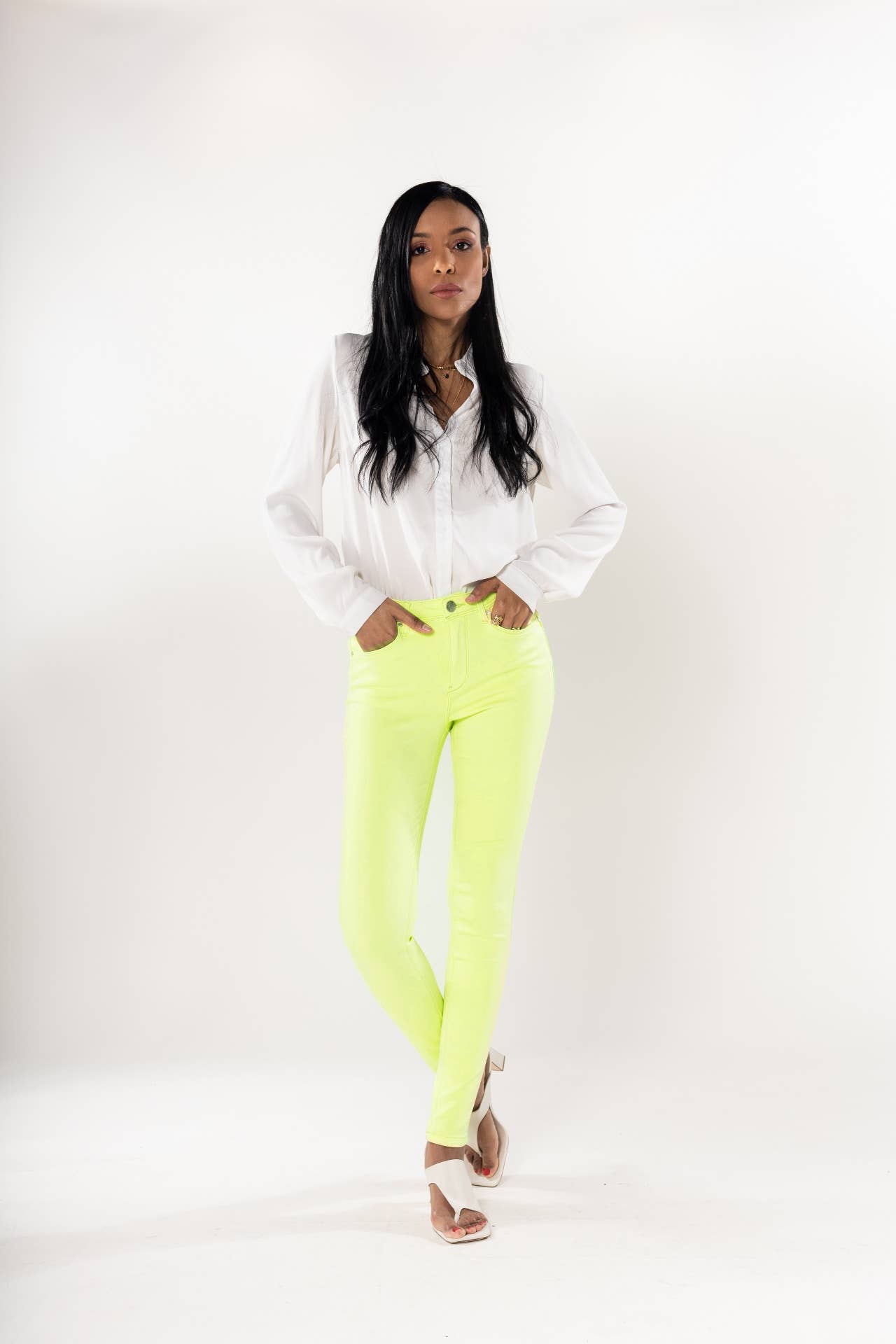 Nina Carter - Wholesale Jeans - Women's - Skinny Push Up Comfortable High Waist Super Stretch P10637