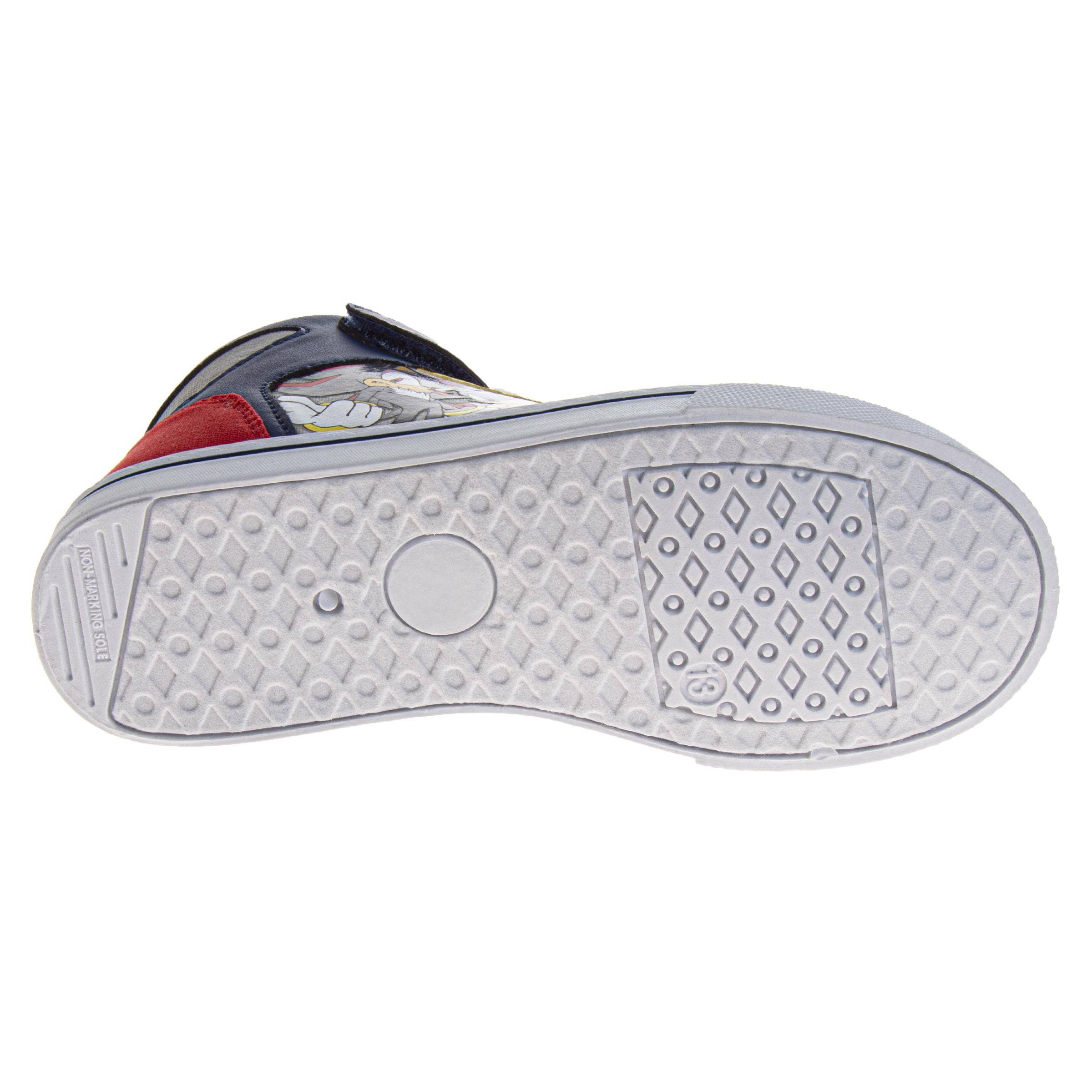 Josmo Shoes Inc - Wholesale Casual Shoes - Kids - Sonic the Hedgehog Boys' High Top Sneakers (Little Kids)4