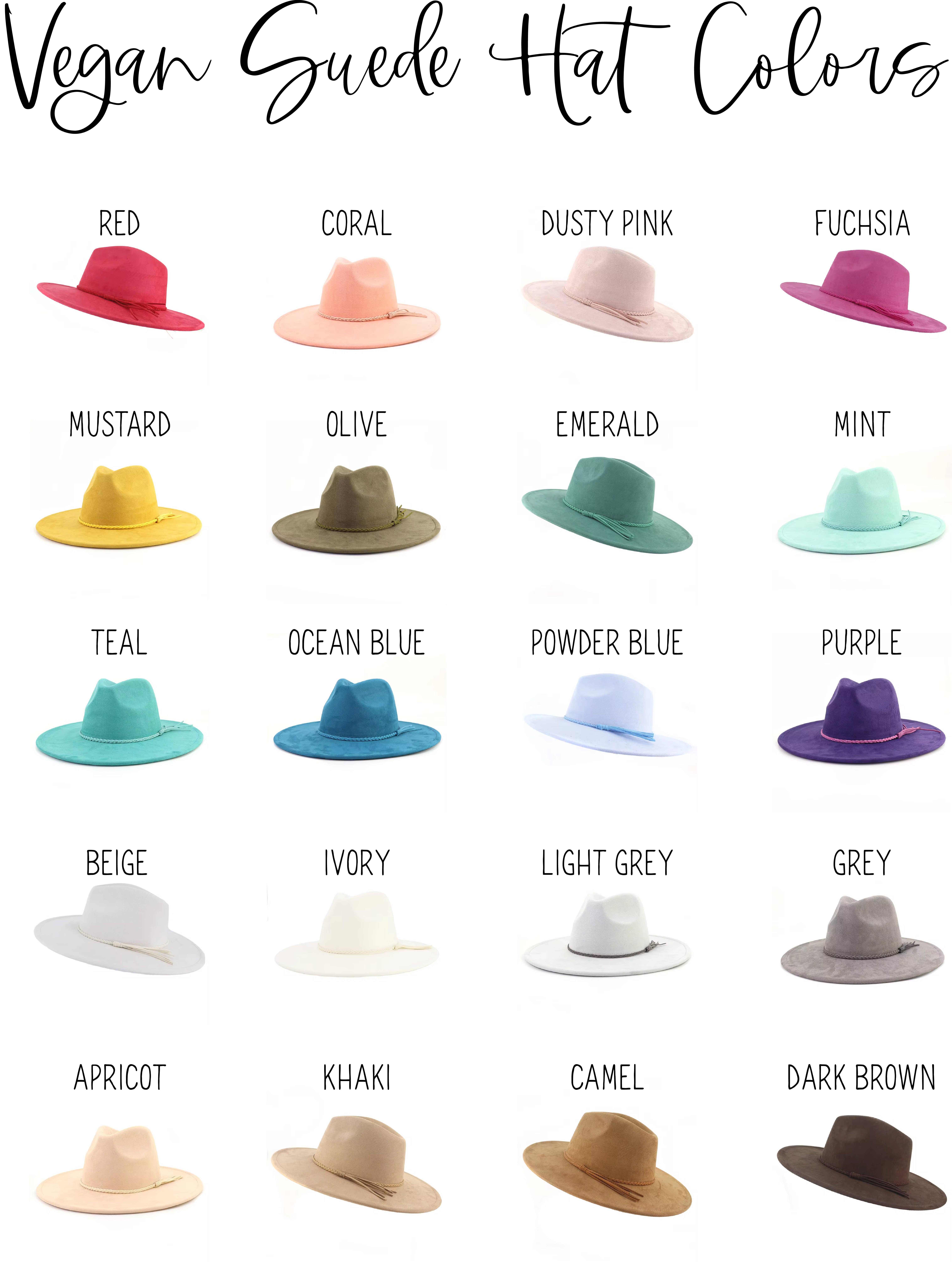 Willie & Dolly Designs - Vente Chapeau en feutre - femme - Chapeau florale gravé ajustable1