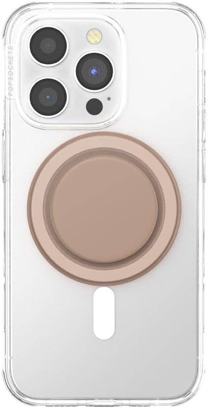 POPSOCKETS - Wholesale Phone Grip - PopSockets MagSafe Popout Latte Soft Touch1