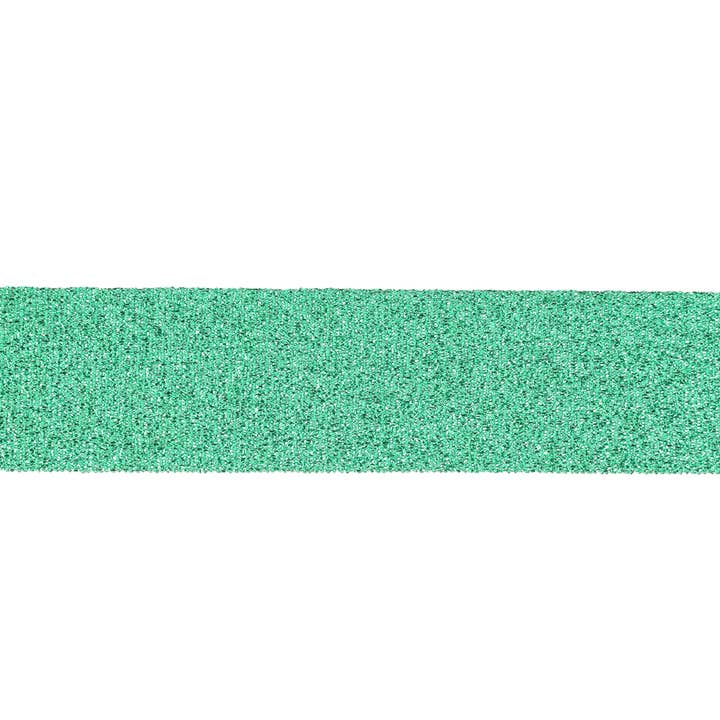 LA Ribbons Wholesale - Vente Ruban – emballage cadeau - Ruban Gros-grain Métallisé 1" | Vert | Rouleau de 25yd6