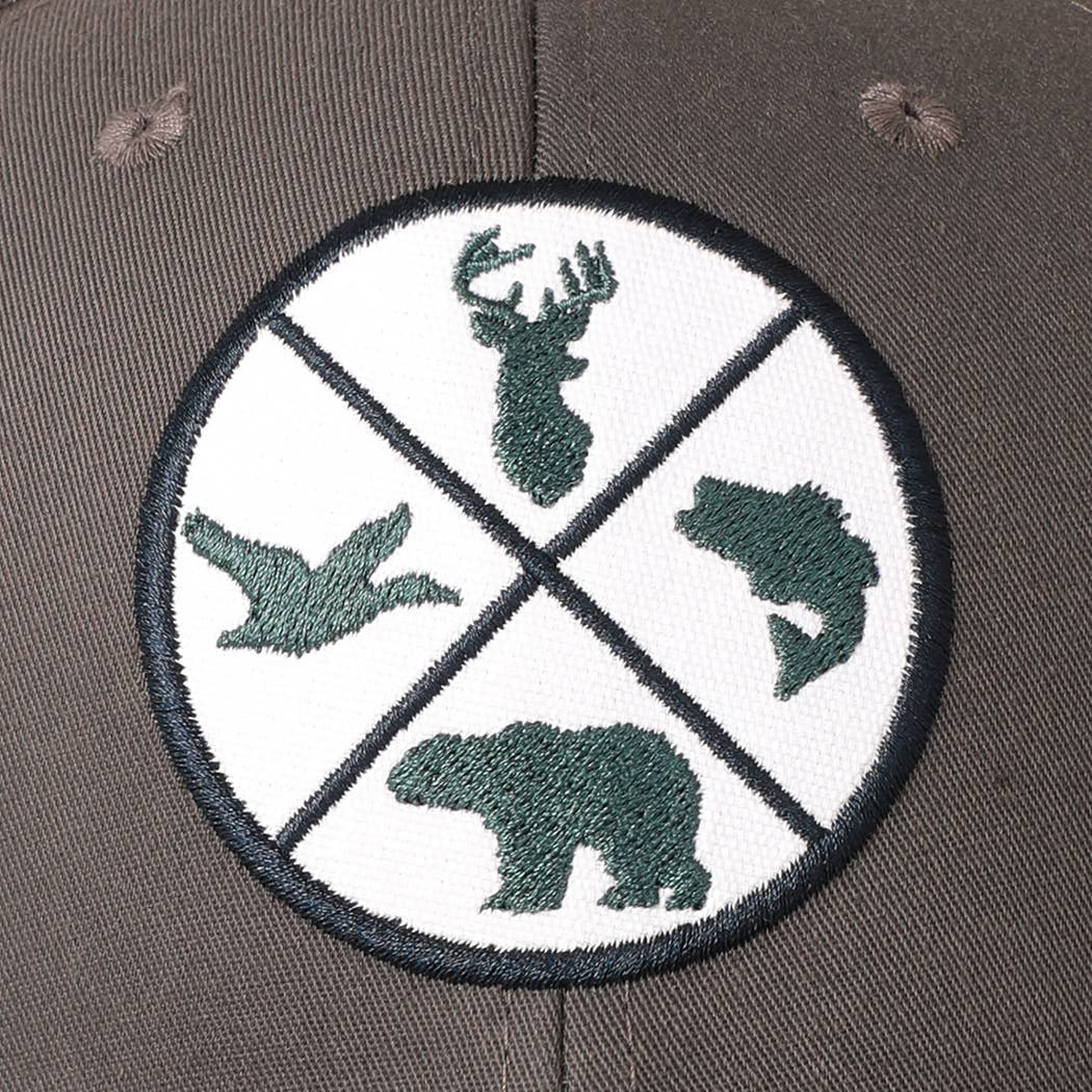 Fashion City - Wholesale Trucker pet - Heren - ANIMALS baseballpet met geborduurde patch voor heren met mesh-achterkant5