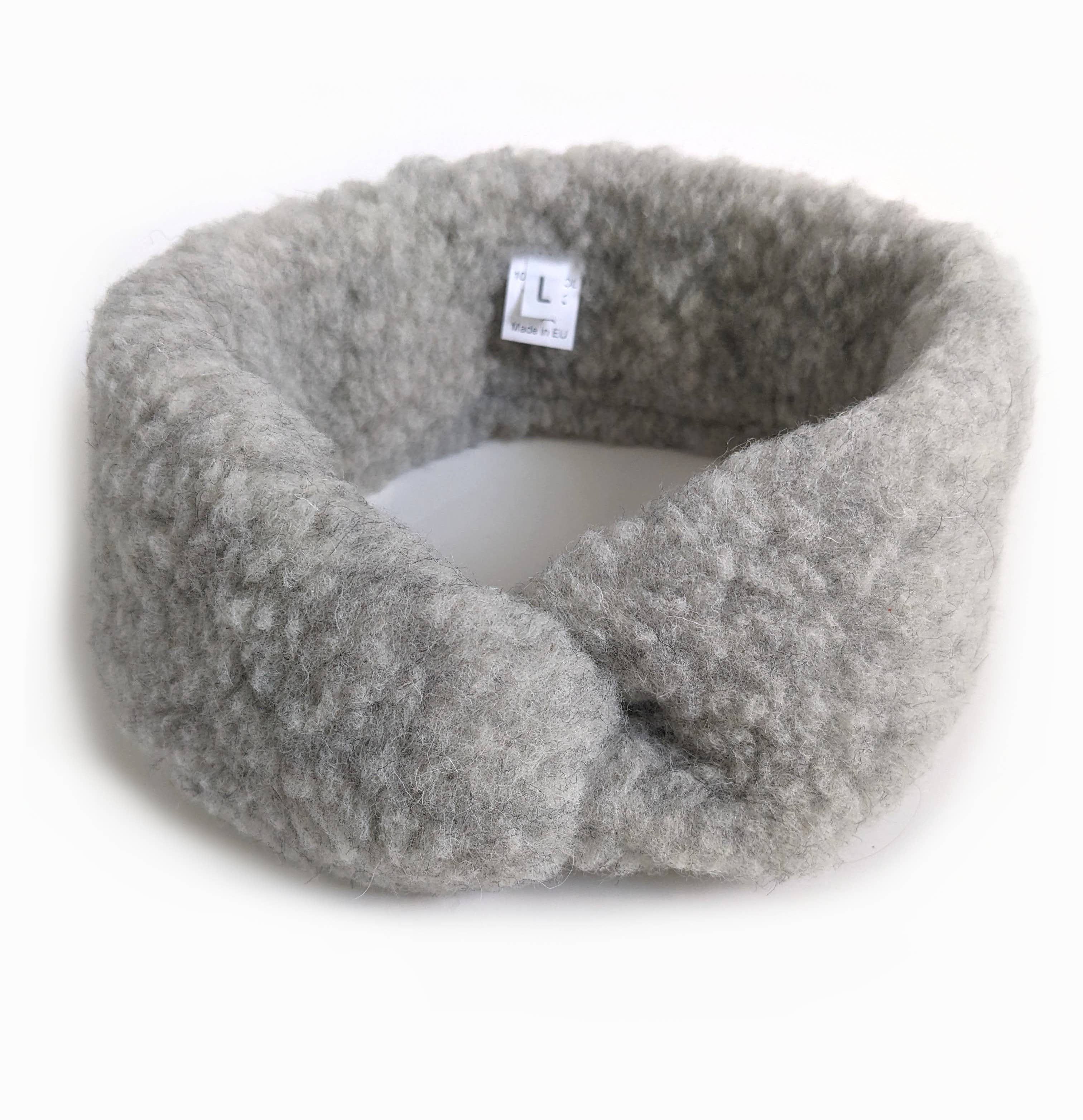 Frost Hats - Wholesale Earwarmers/Ear Muffs - Women's - Natural 100% Sheep Wool Headband, Warm Winter Ear Warmer